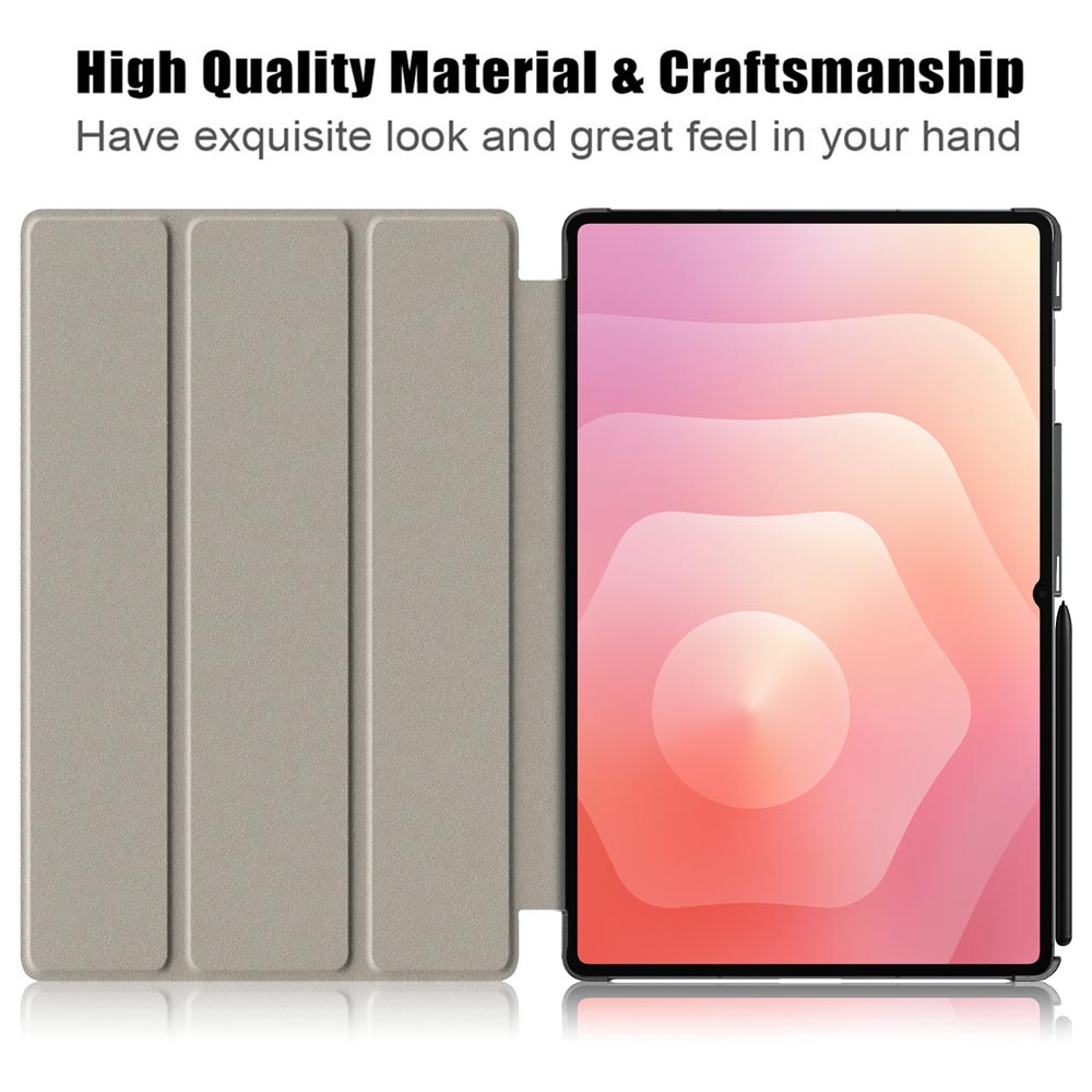 ARMOR-X Samsung Galaxy Tab S12 Ultra SM-X940 / X946 Smart Tri-Fold Stand Magnetic PU Cover. With high quality material &amp; craftsmanship.
