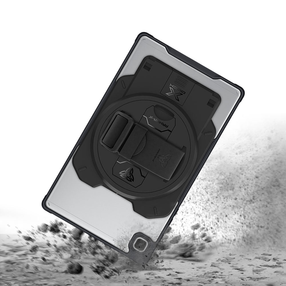 ARMOR-X Samsung Galaxy Tab A7 Lite SM-T225 / SM-T220 / SM-T225N / SM-T227U Healthcare &amp; Medical-Grade Ultra Slim 4 Corner Impact Protection Case. Shock-absorbing Air-Pillow technology reinforces all four corners to help protect your device from accidental bumps and everyday drops in demanding healthcare environments.