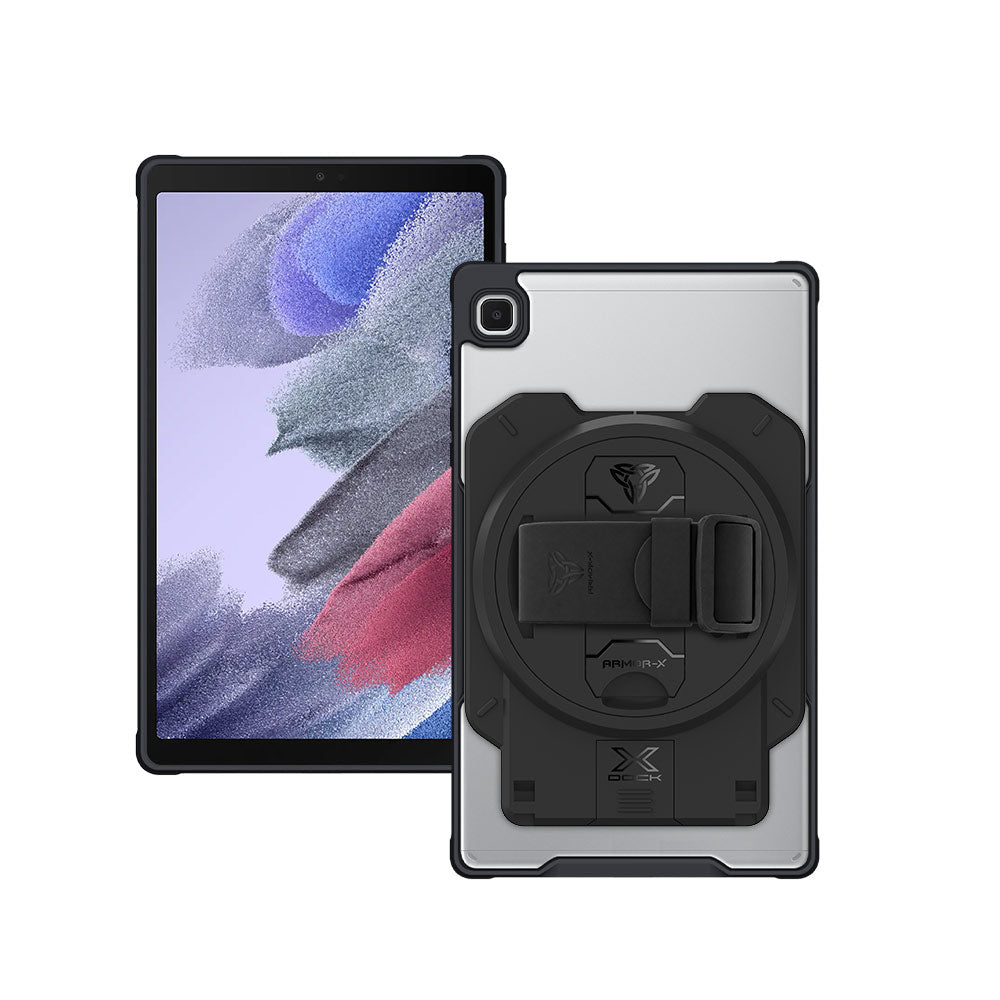 ARMOR-X Samsung Galaxy Tab A7 Lite SM-T225 / SM-T220 / SM-T225N / SM-T227U Healthcare & Medical-Grade Ultra Slim 4 Corner Impact Protection Case with X-DOCK Modular Eco-System.