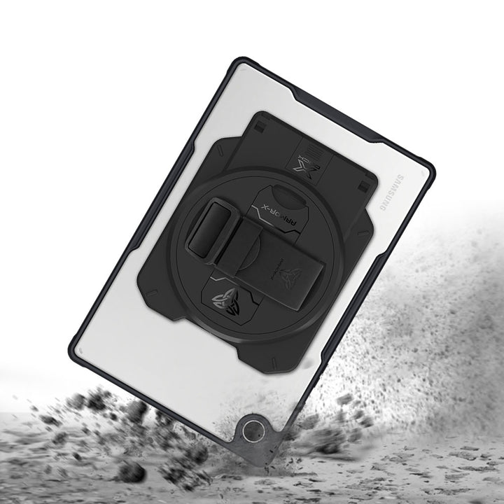 ARMOR-X Samsung Galaxy Tab A8 SM-X200 / X205 Healthcare &amp; Medical-Grade Ultra Slim 4 Corner Impact Protection Case. Shock-absorbing Air-Pillow technology reinforces all four corners to help protect your device from accidental bumps and everyday drops in demanding healthcare environments.