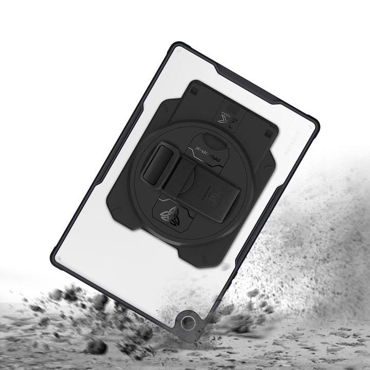 ARMOR-X Samsung Galaxy Tab A9+ A9 Plus ( 11" ) SM-X210 / SM-X215 / SM-X216 Healthcare &amp; Medical-Grade Ultra Slim 4 Corner Impact Protection Case. Shock-absorbing Air-Pillow technology reinforces all four corners to help protect your device from accidental bumps and everyday drops in demanding healthcare environments.