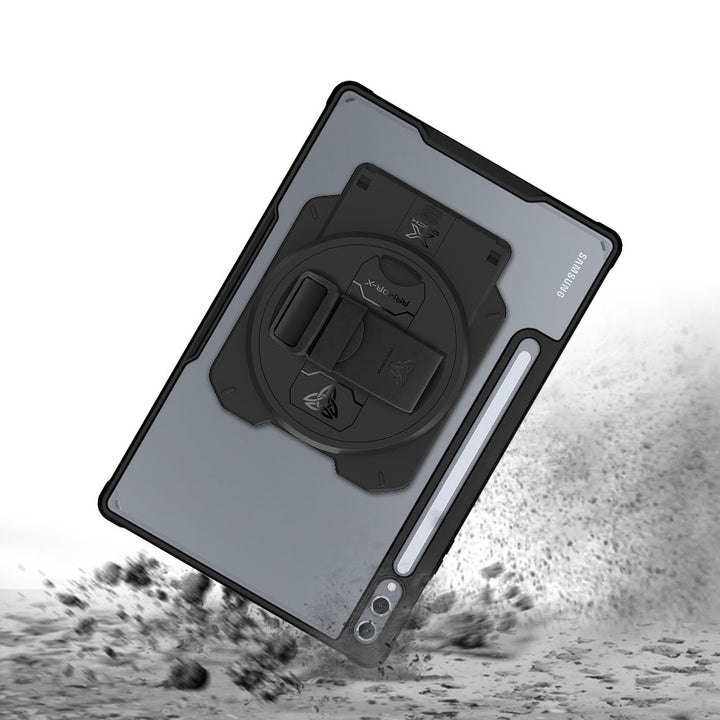 ARMOR-X Samsung Galaxy Tab S10+ S10 Plus SM-X820 / X826 / X828 Healthcare &amp; Medical-Grade Ultra Slim 4 Corner Impact Protection Case. Shock-absorbing Air-Pillow technology reinforces all four corners to help protect your device from accidental bumps and everyday drops in demanding healthcare environments.