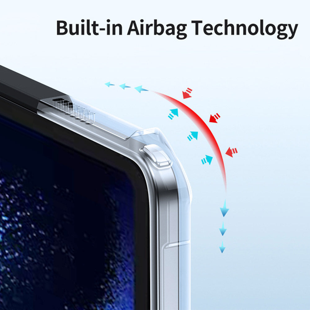 ARMOR-X Xiaomi Pad 6 / 6 Pro shockproof case. 4 corner shock-absorbent Air-Pillow Technology protects.