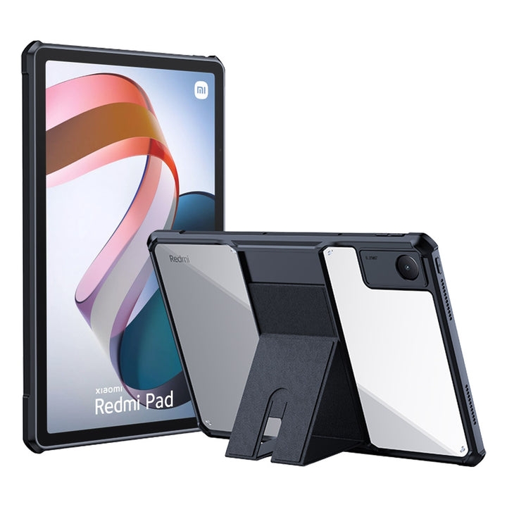 ARMOR-X Xiaomi Redmi Pad ultra slim 4 corner shockproof case with magnetic kick-stand.