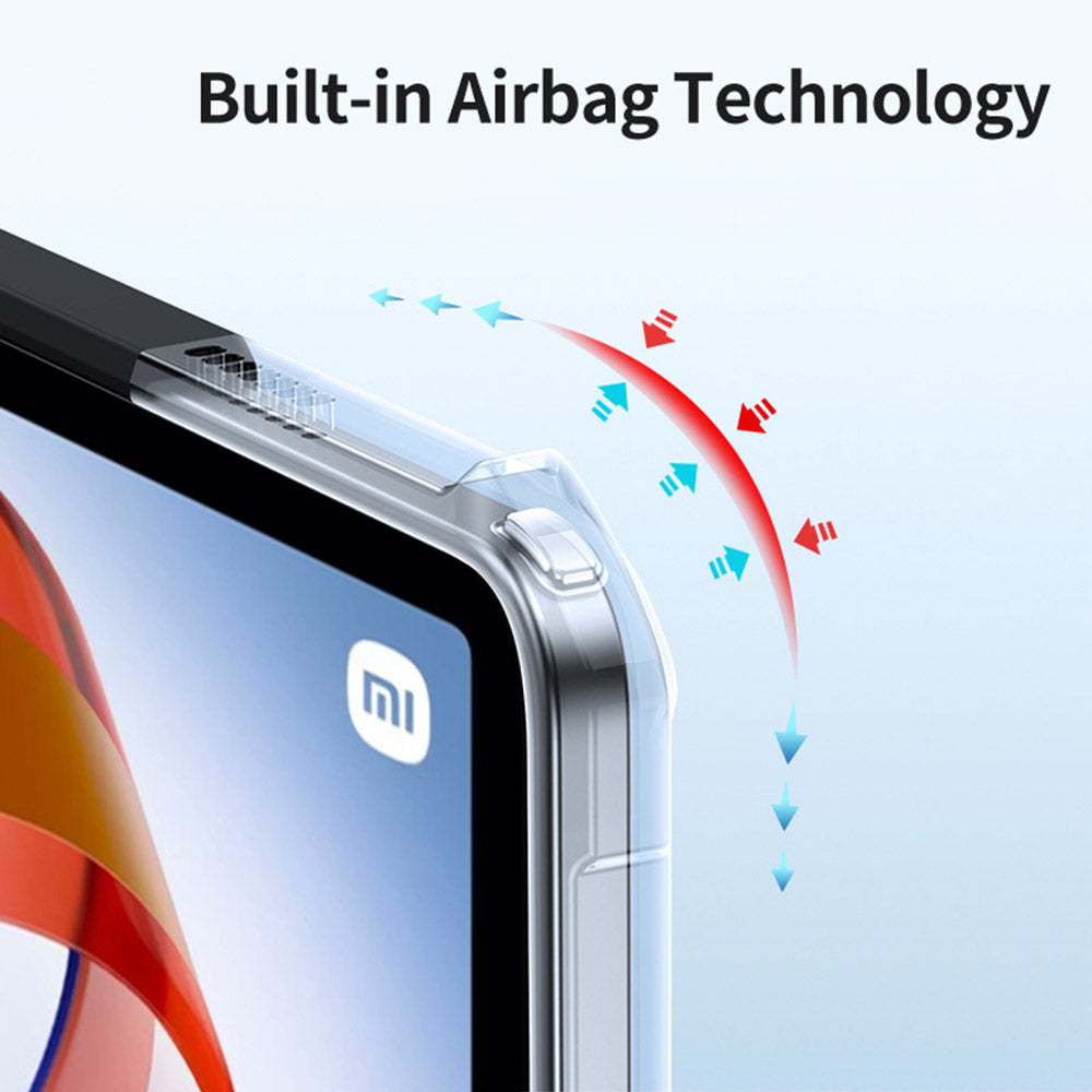ARMOR-X Xiaomi Redmi Pad shockproof case. 4 corner shock-absorbent Air-Pillow Technology protects.