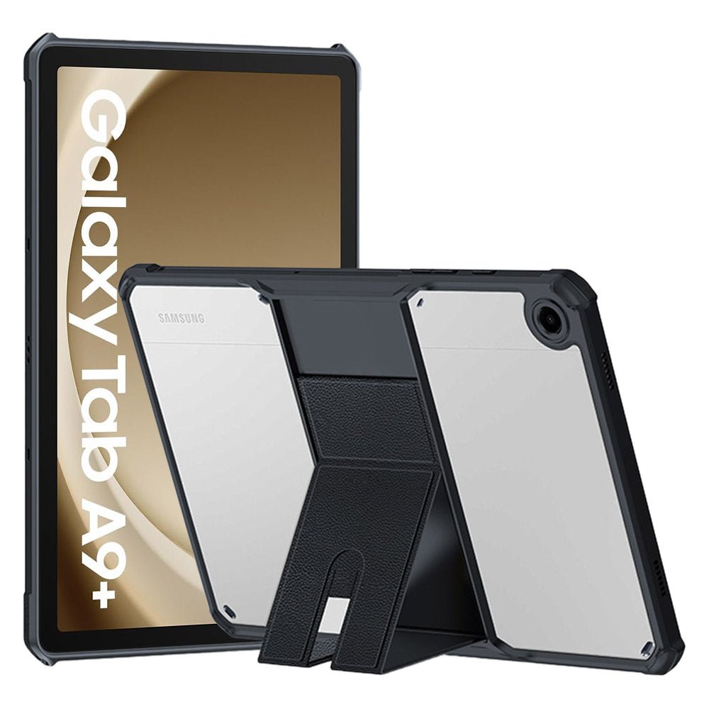 WESOROL Galaxy Tab A9 Plus Case,for Samsung Tablet A9+ Plus Case with  Built-in Screen Protector Kickstand,Hybrid Shockproof Samsung Galaxy Tab  A9+