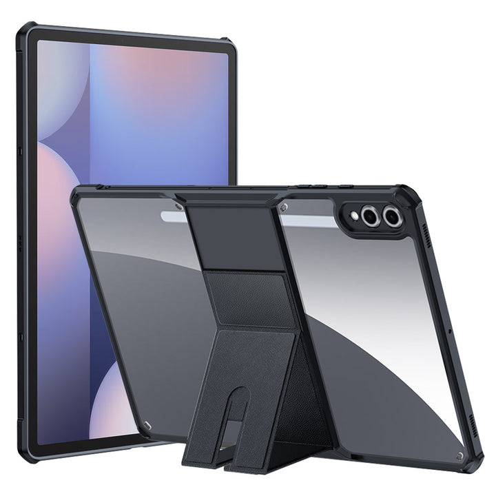 ARMOR-X Samsung Galaxy Tab S10+ S10 Plus SM-X820 / X826B ultra slim 4 corner shockproof case with magnetic kick-stand.