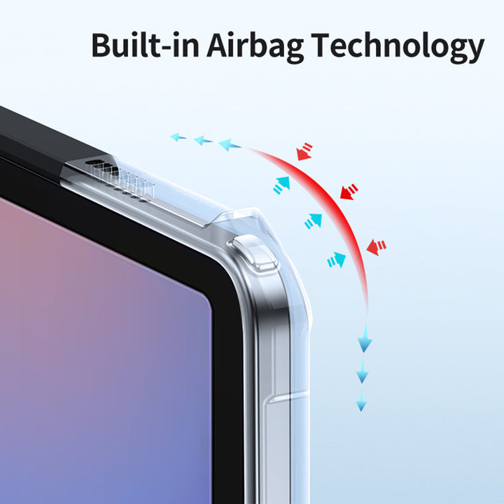 ARMOR-X Samsung Galaxy Tab S10+ S10 Plus SM-X820 / X826B shockproof case. 4 corner shock-absorbent Air-Pillow Technology protects.