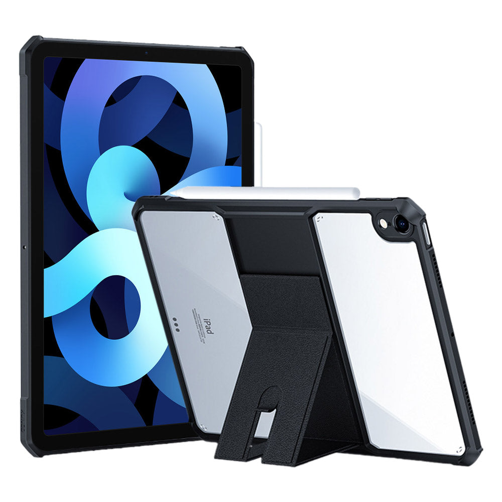 ARMOR-X iPad Air 4 2020 / iPad Air 5 2022 ultra slim 4 corner shockproof case with magnetic kick-stand.