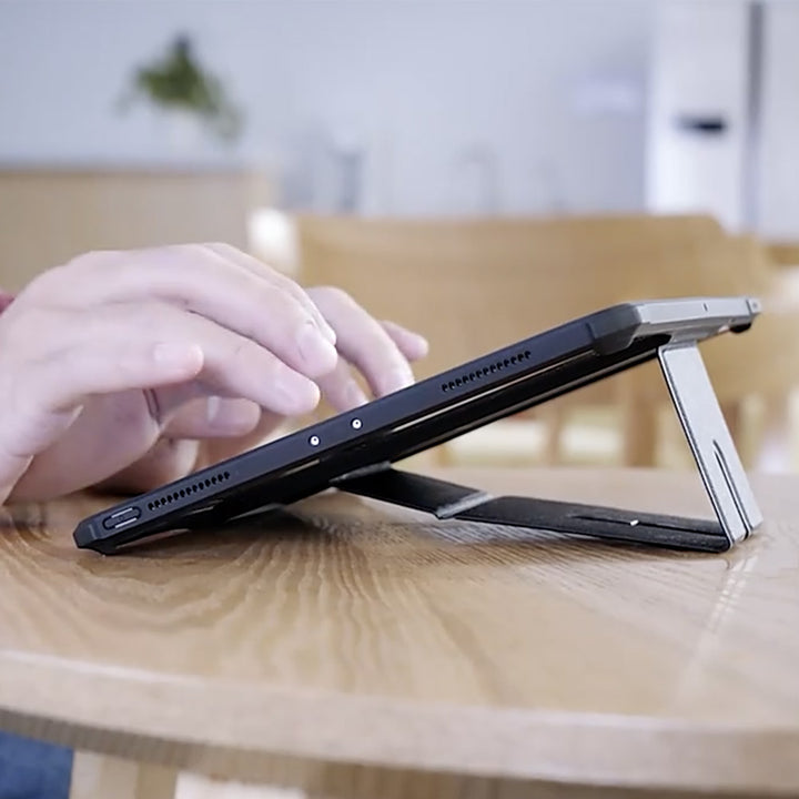 ARMOR-X iPad mini 5 / mini 4 shockproof case. Hand free typing, drawing, video watching.