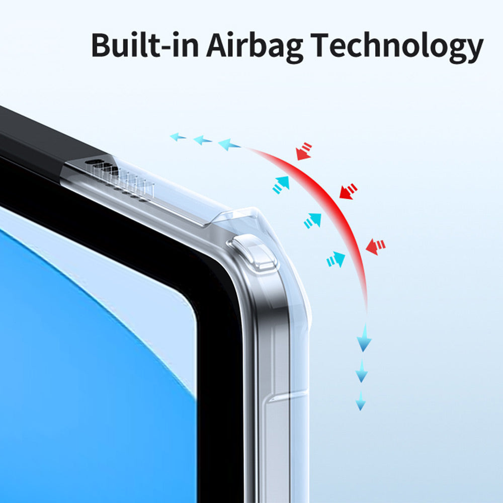 ARMOR-X iPad 10.9 (10th Gen.) shockproof case. 4 corner shock-absorbent Air-Pillow Technology protects.
