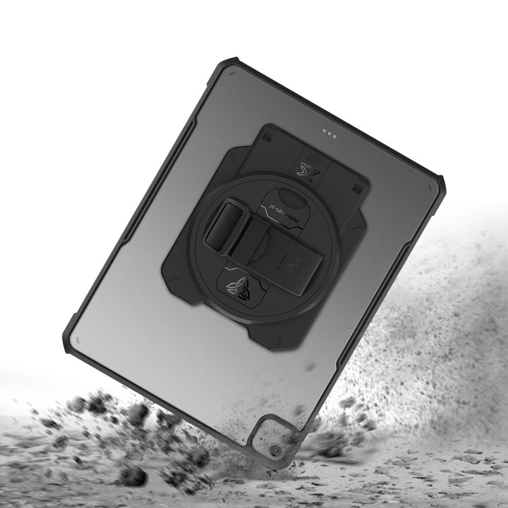 ARMOR-X iPad Air 13 (M2) / (M3) / (M4) Healthcare &amp; Medical-Grade Ultra Slim 4 Corner Impact Protection Case. Shock-absorbing Air-Pillow technology reinforces all four corners to help protect your device from accidental bumps and everyday drops in demanding healthcare environments.