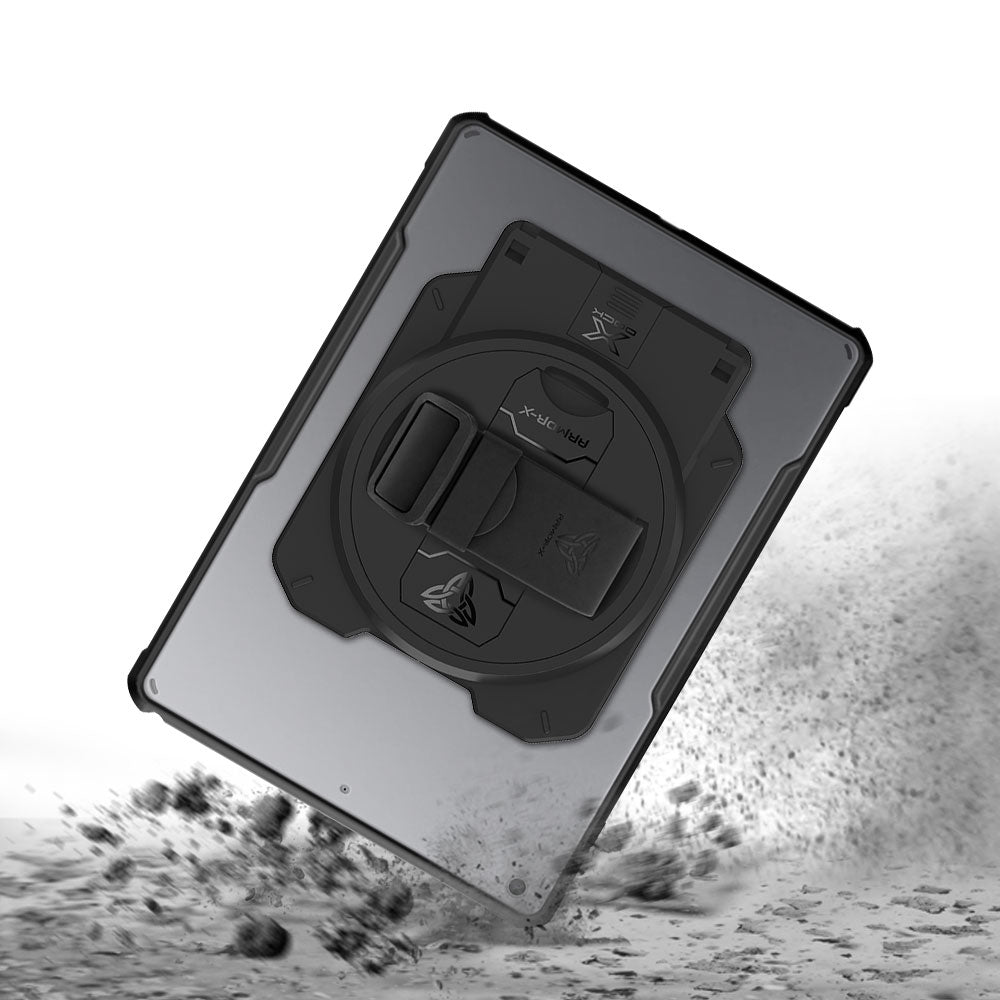 ARMOR-X iPad 10.2 (7th &amp; 8th &amp; 9th Gen.) 2019 / 2020 / 2021 Healthcare &amp; Medical-Grade Ultra Slim 4 Corner Impact Protection Case. Shock-absorbing Air-Pillow technology reinforces all four corners to help protect your device from accidental bumps and everyday drops in demanding healthcare environments.