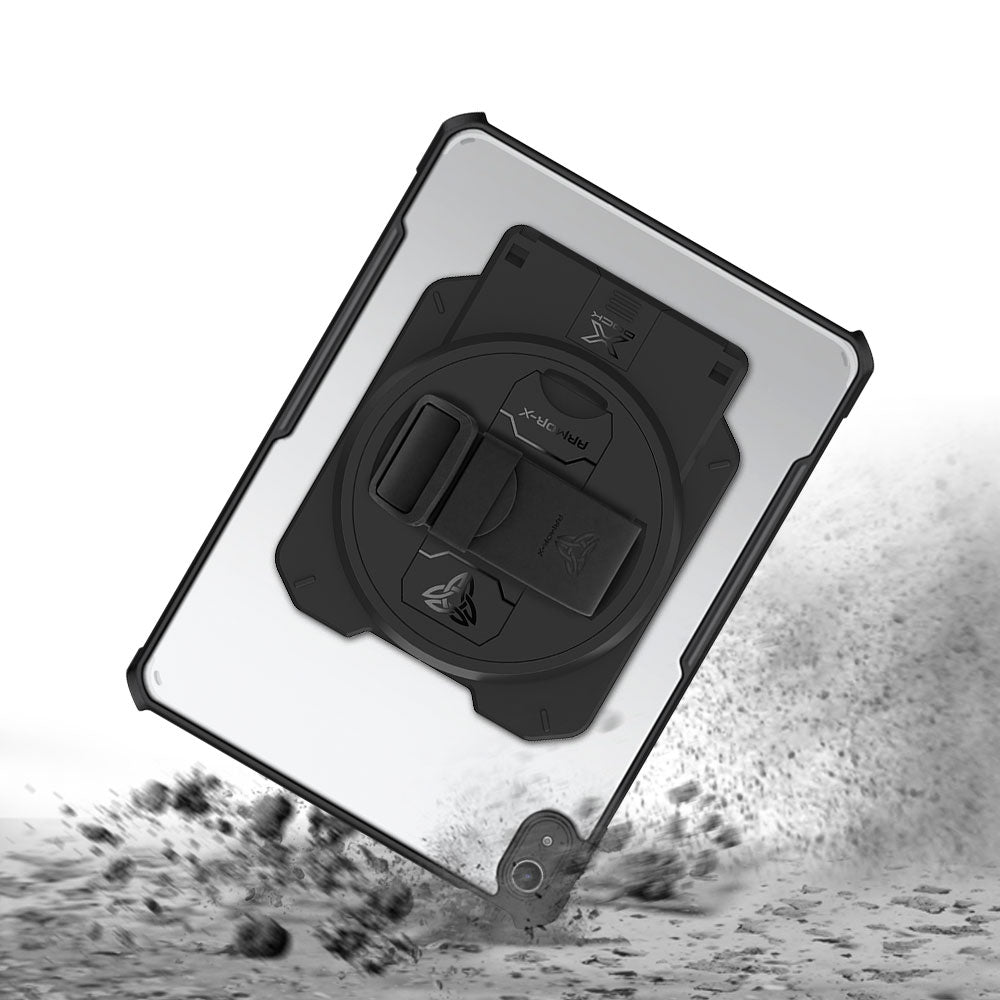 ARMOR-X iPad 10.9 (10th Gen.) Healthcare &amp; Medical-Grade Ultra Slim 4 Corner Impact Protection Case. Shock-absorbing Air-Pillow technology reinforces all four corners to help protect your device from accidental bumps and everyday drops in demanding healthcare environments.