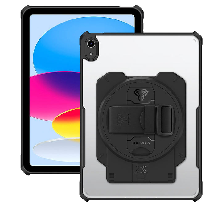 ARMOR-X iPad 11-Inch (11th Gen / A16) Healthcare &amp; Medical-Grade Ultra Slim 4 Corner Impact Protection Case with X-DOCK Modular Eco-System.