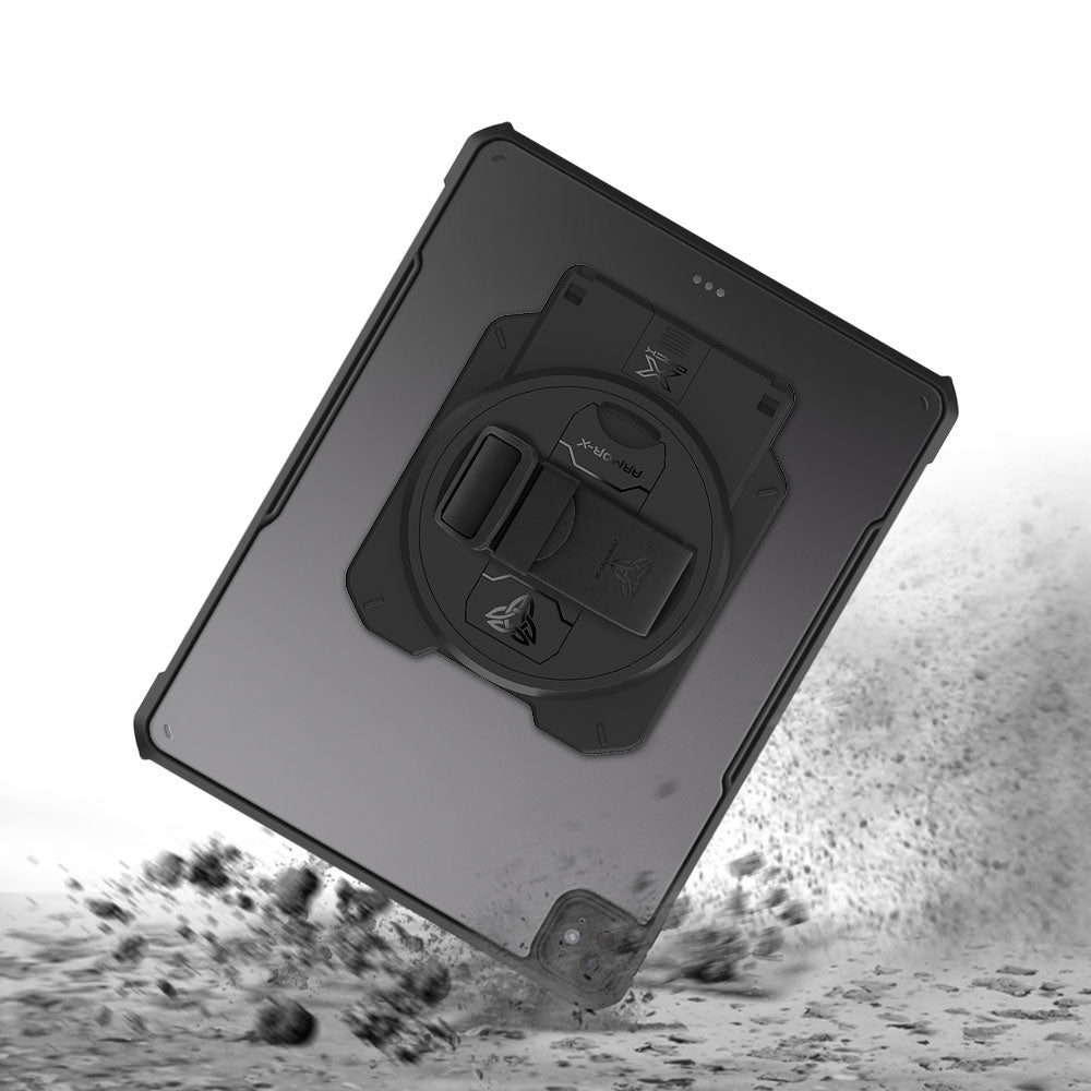 ARMOR-X iPad Pro 13 (M4) / (M5) Healthcare &amp; Medical-Grade Ultra Slim 4 Corner Impact Protection Case. Shock-absorbing Air-Pillow technology reinforces all four corners to help protect your device from accidental bumps and everyday drops in demanding healthcare environments.