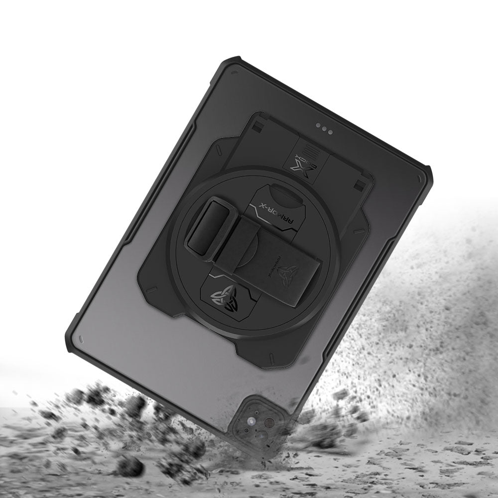 ARMOR-X iPad Pro 11 (M4) / (M5) Healthcare &amp; Medical-Grade Ultra Slim 4 Corner Impact Protection Case. Shock-absorbing Air-Pillow technology reinforces all four corners to help protect your device from accidental bumps and everyday drops in demanding healthcare environments.