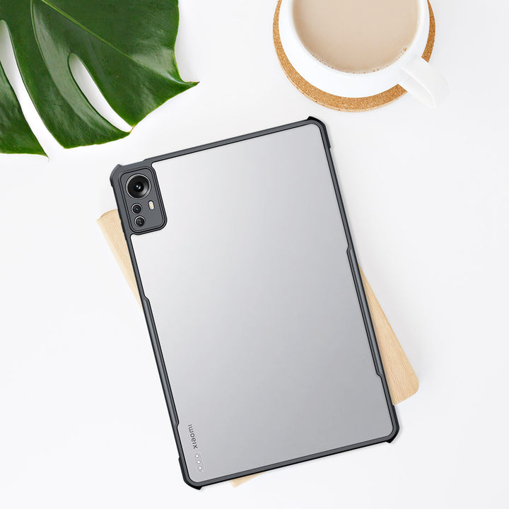 ARMOR-X Xiaomi Mi Pad 5 Pro 12.4" shockproof case. Ultra slim 4 corner Anti-impact tablet case.