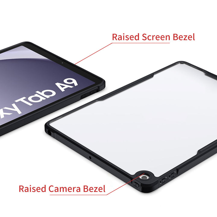 ARMOR-X Samsung Galaxy Tab A9 SM-X110 / SM-X115 shockproof case. Ultra slim 4 corner Anti-impact tablet case.