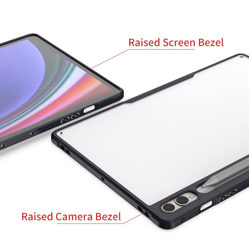 ARMOR-X Samsung Galaxy Tab S9+ S9 Plus SM-X810 / X816 shockproof case. Ultra slim 4 corner Anti-impact tablet case.