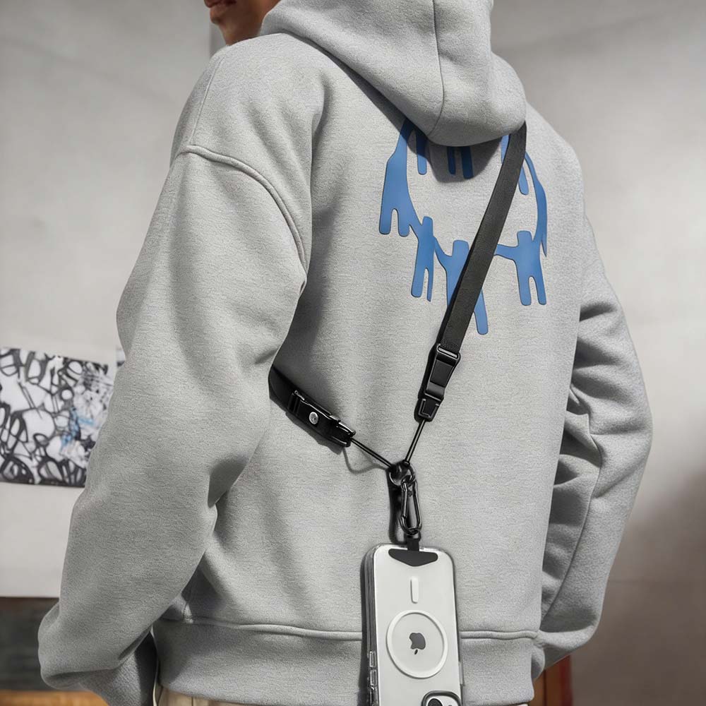 EDC-CA3 | Universal Shoulder Strap Phone Lanyard with Shoulder Pad & Pen Holder