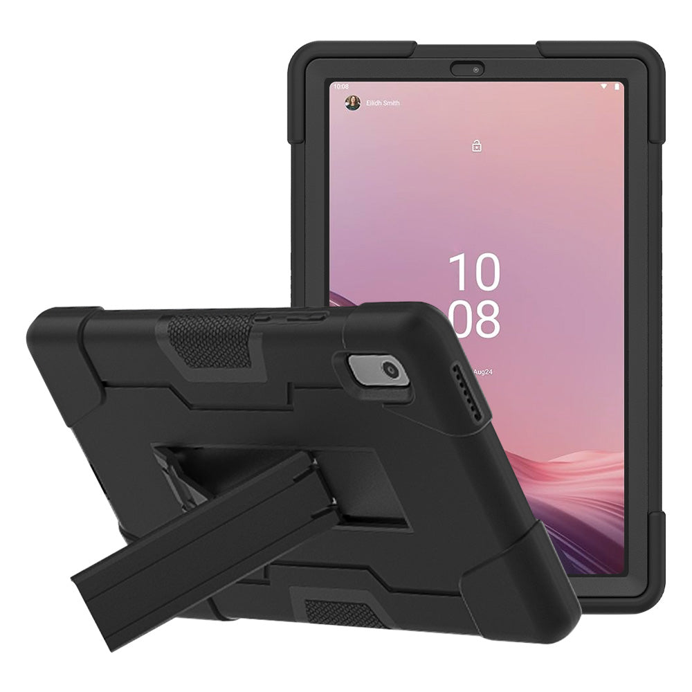 ARMOR-X Lenovo Tab M9 TB310 shockproof case, impact protection cover. Rugged case with kick stand.