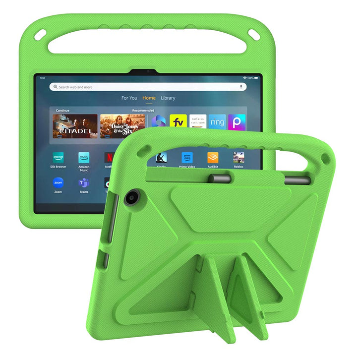 EVN-AZ-FRMX11 | Amazon Fire Max 11 | Durable shockproof protective case w/ handle grip and kick-stand