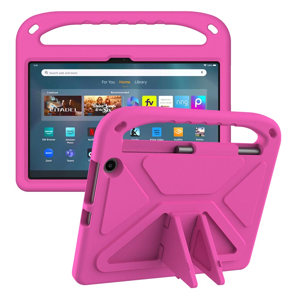 EVN-AZ-FRMX11 | Amazon Fire Max 11 | Durable shockproof protective case w/ handle grip and kick-stand