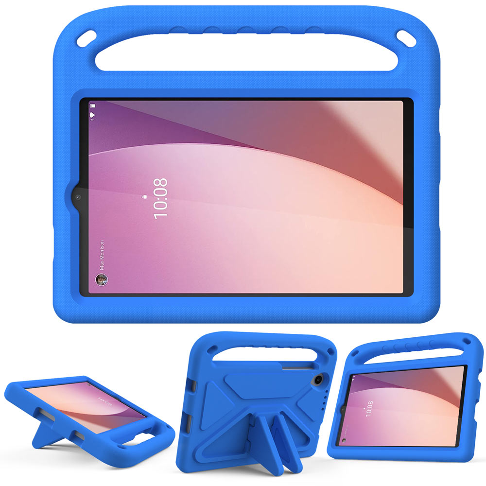 EVN-LN-M8G4 | Lenovo Tab M8 (4th Gen) 2024 TB301 / TB300 | Durable shockproof protective case w/ handle grip and kick-stand