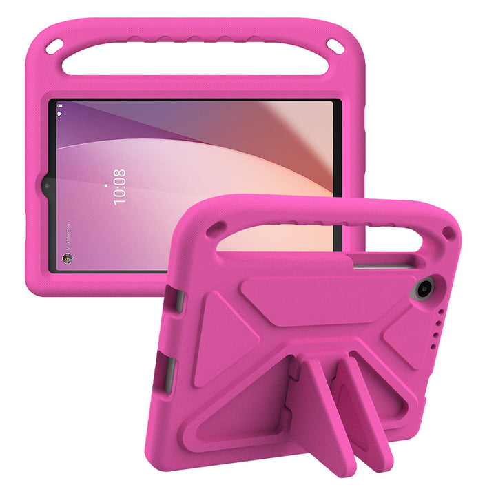 EVN-LN-M8G4 | Lenovo Tab M8 (4th Gen) 2024 TB301 / TB300 | Durable shockproof protective case w/ handle grip and kick-stand