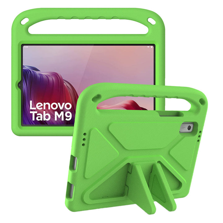 EVN-LN-M9 | Lenovo Tab M9 TB310 | Durable shockproof protective case w/ handle grip and kick-stand