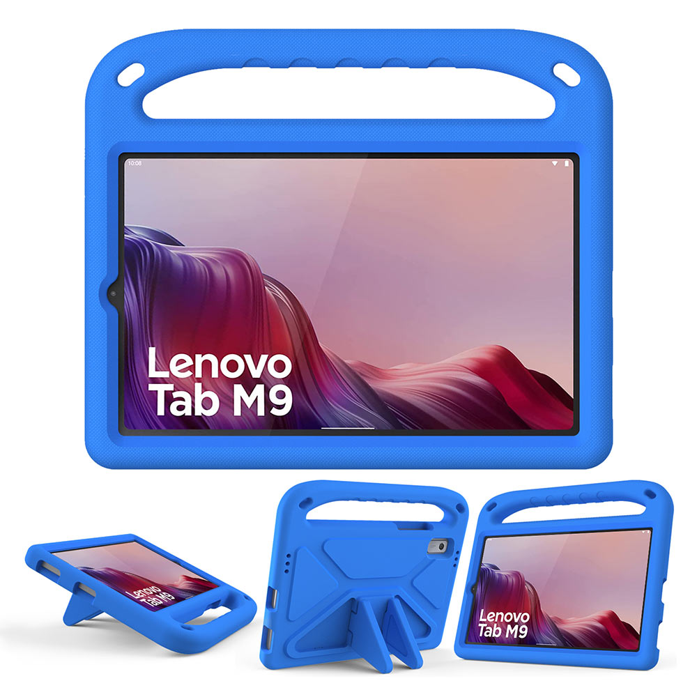 EVN-LN-M9 | Lenovo Tab M9 TB310 | Durable shockproof protective case w/ handle grip and kick-stand