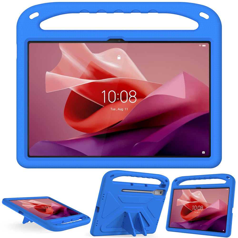 EVN-LN-P12 | Lenovo Tab P12 TB370 | Durable shockproof protective case w/ handle grip and kick-stand