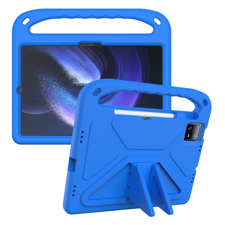 ARMOR-X Xiaomi Pad 6 / 6 Pro Durable shockproof protective case with handle grip and kick-stand.