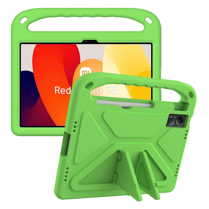 EVN-Mi-RMPSE | Xiaomi Redmi Pad SE | Durable shockproof protective case w/ handle grip and kick-stand