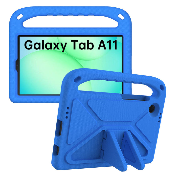 ARMOR-X Samsung Galaxy Tab A11 ( 8.7" ) SM-X130 / SM-X133 / SM-X135 Durable shockproof protective case with handle grip and kick-stand.