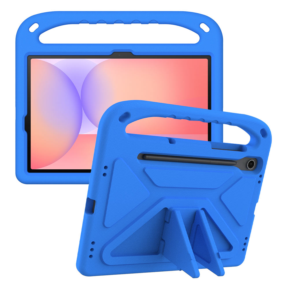 ARMOR-X Samsung Galaxy Tab S10 FE SM-X520 X526 X528 / S10 Lite SM-X400 X406 Durable shockproof protective case with handle grip and kick-stand.