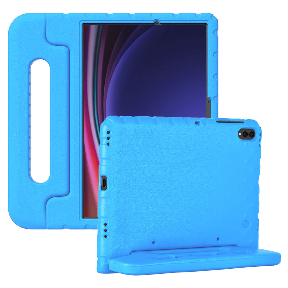 ARMOR-X Samsung Galaxy Tab S9+ S9 Plus SM-X810 / X816 Durable shockproof protective case with handle grip and kick-stand.