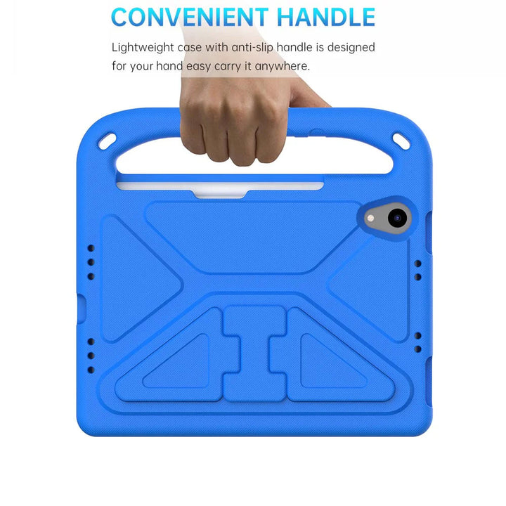 EVN-iPad-M6 | iPad mini (A17 Pro) | Durable shockproof protective case w/ handle grip and kick-stand
