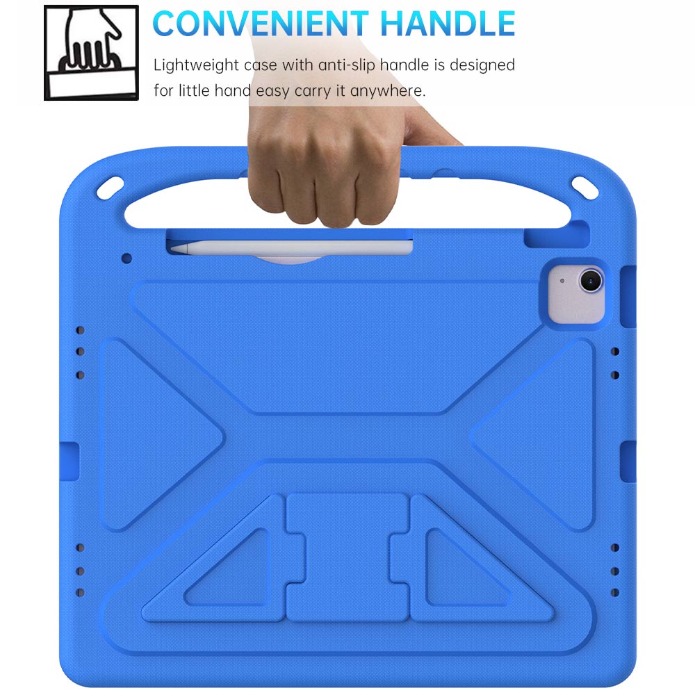 EVN-iPad-PR10 | iPad Air 13 ( M2 ) | Durable shockproof protective case w/ handle grip and kick-stand