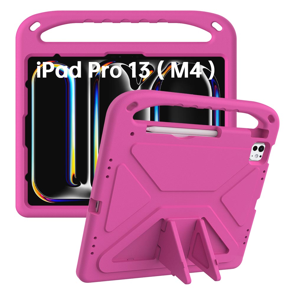 EVN-iPad-PR10 | iPad Pro 13 ( M4 ) | Durable shockproof protective case w/ handle grip and kick-stand