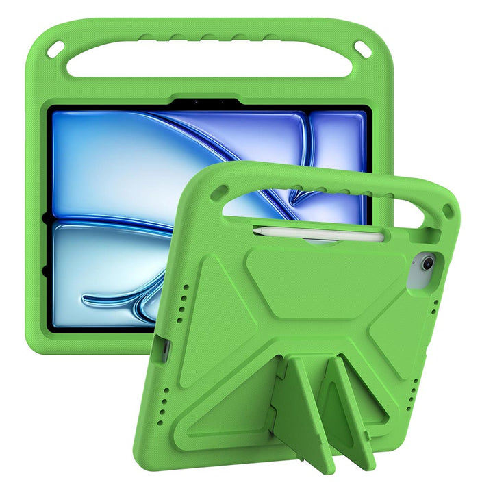 EVN-iPad-PR11 | iPad Air 11 ( M2 ) | Durable shockproof protective case w/ handle grip and kick-stand