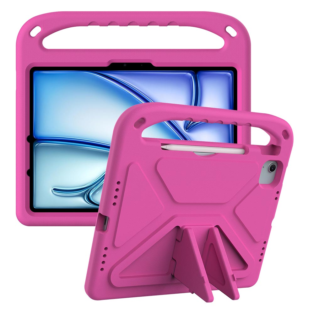 EVN-iPad-PR11 | iPad Air 11 ( M2 ) | Durable shockproof protective case w/ handle grip and kick-stand