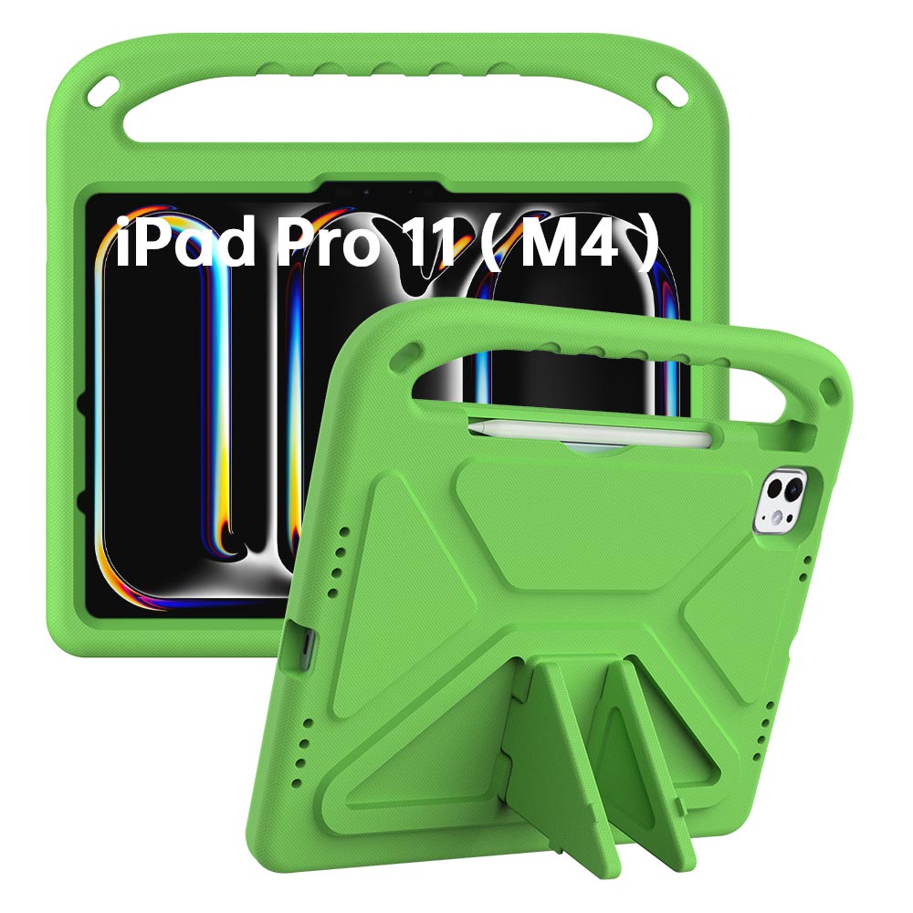 EVN-iPad-PR11 | iPad Pro 11 ( M4 ) | Durable shockproof protective case w/ handle grip and kick-stand