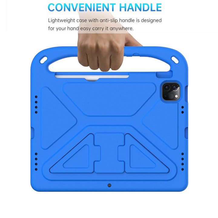 EVN-iPad-PR6 | iPad Pro 11 ( 1st / 2nd / 3rd / 4th Gen. ) 2018 / 2020 / 2021 / 2022 | Durable shockproof protective case w/ handle grip and kick-stand