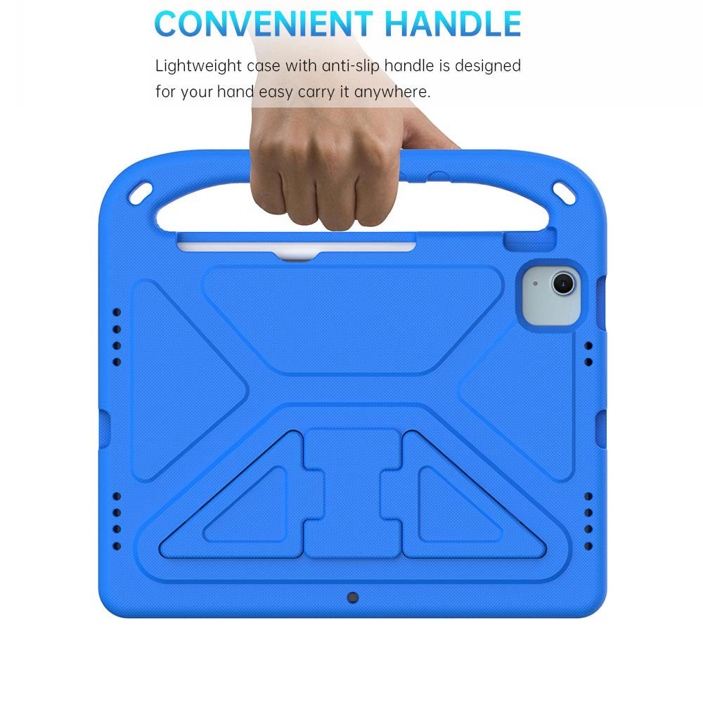 EVN-iPad-PR6 | iPad Air 4 2020 / iPad Air 5 2022 | Durable shockproof protective case w/ handle grip and kick-stand