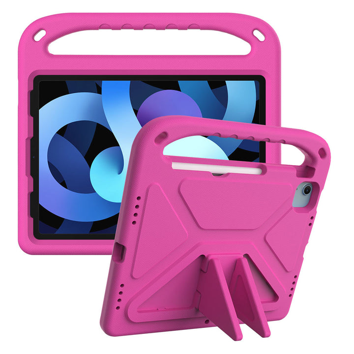 EVN-iPad-PR6 | iPad Air 4 2020 / iPad Air 5 2022 | Durable shockproof protective case w/ handle grip and kick-stand