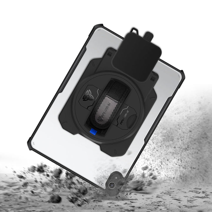 EX2-DAN-iPad-N5 | iPad 11-Inch (11th Gen / A16) | Ultra Slim 4 Corner Anti-Impact Tablet Case With Shopify Tap & Chip Card Reader Holder