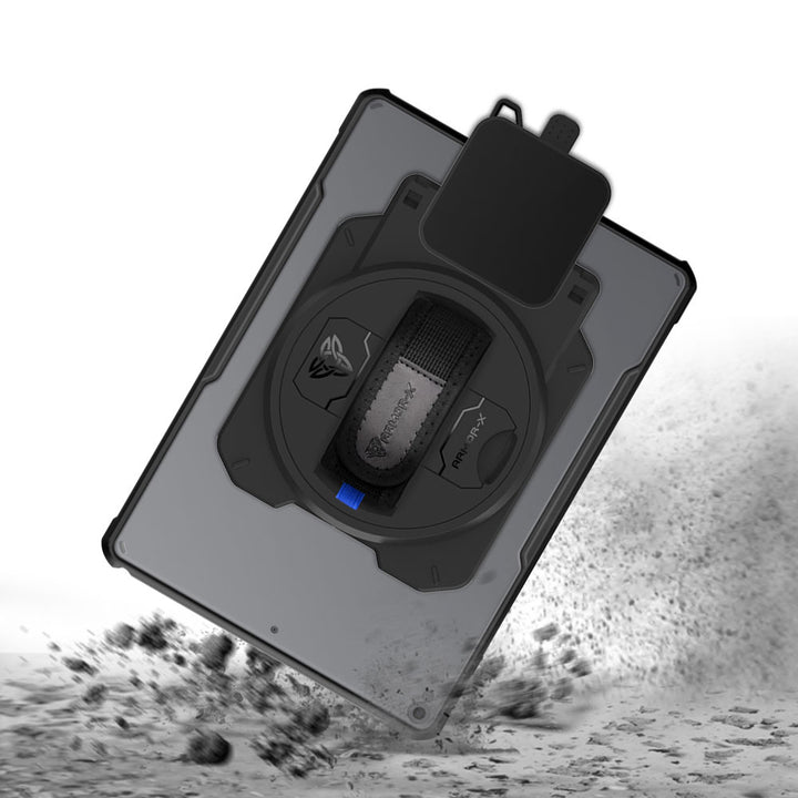 EX2-DAN-iPad-PR3 | iPad Pro 10.5 2017 | Ultra Slim 4 Corner Anti-Impact Tablet Case With Revolut Card Reader Holder