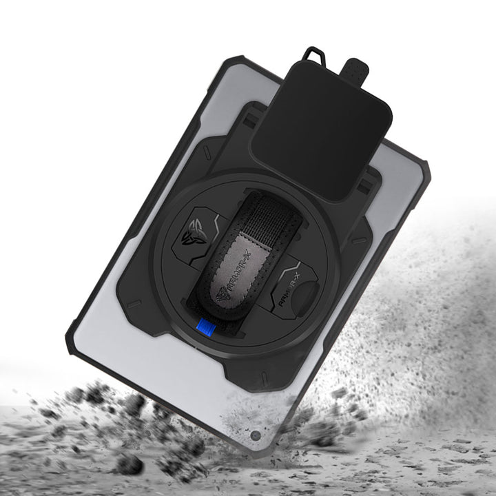 EX2-DAN-ipad-M3 | iPad mini 3 / mini 2 / mini 1 | Ultra Slim 4 Corner Anti-Impact Tablet Case With Revolut Card Reader Holder